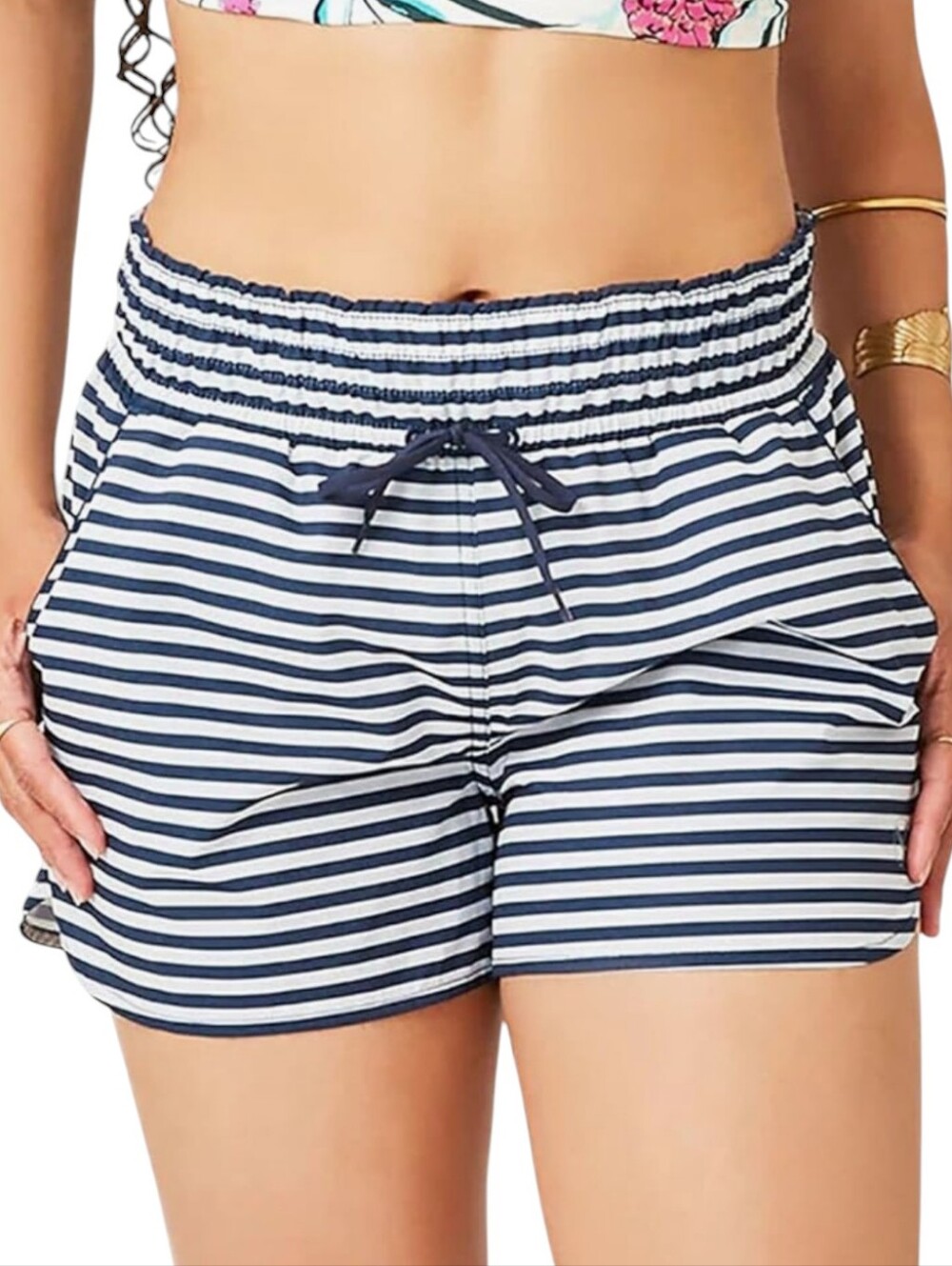 CARVE Designs Bali Board Shorts Navy Stripe Size Small - Picture 16 of 16